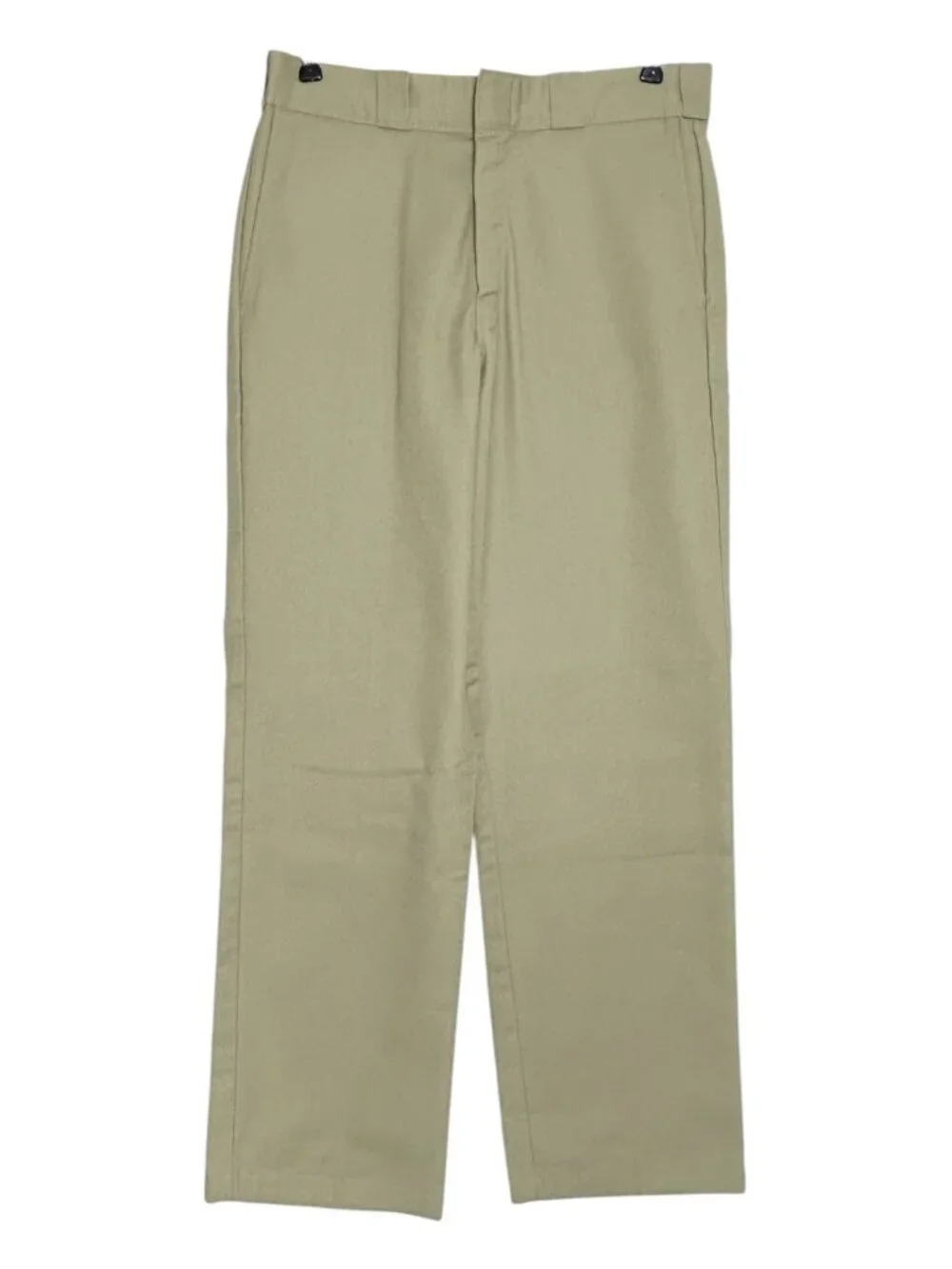 Dickies Flannel Lined Khaki Work Pants Plaid Insulated Chinos - Sz 34x32